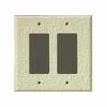 Can-Am Supply InvisiPlate Smooth Wallplate, 5 in L, 3-1/4 in W, 1 -Gang SM-R-1